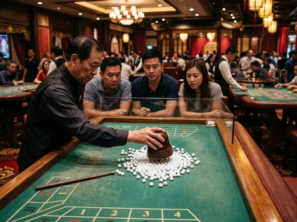 Fan Tan at Crazy Luck